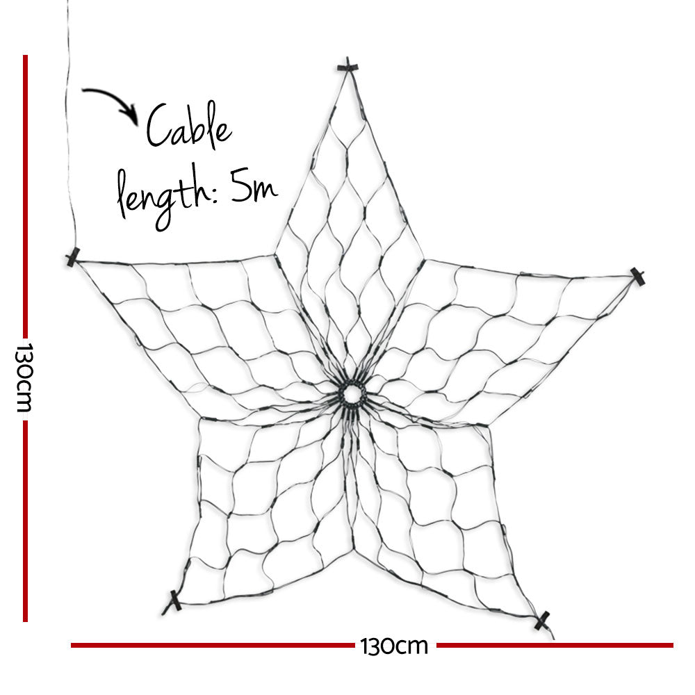 jingle-jollys-christmas-lights-130cm-snow-130-led-decorations www.mallsonline.com.au