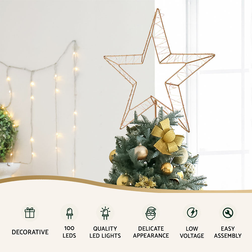 jingle-jollys-christmas-lights-100-led-fairy-light-ground-star-garden-decoration www.mallsonline.com.au
