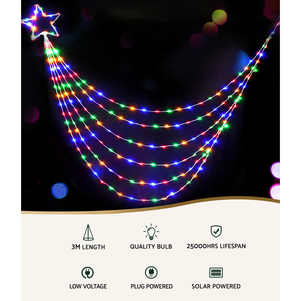 jingle-jollys-3m-solar-christmas-lights-string-light-200-led at www.mallsonline.com.au