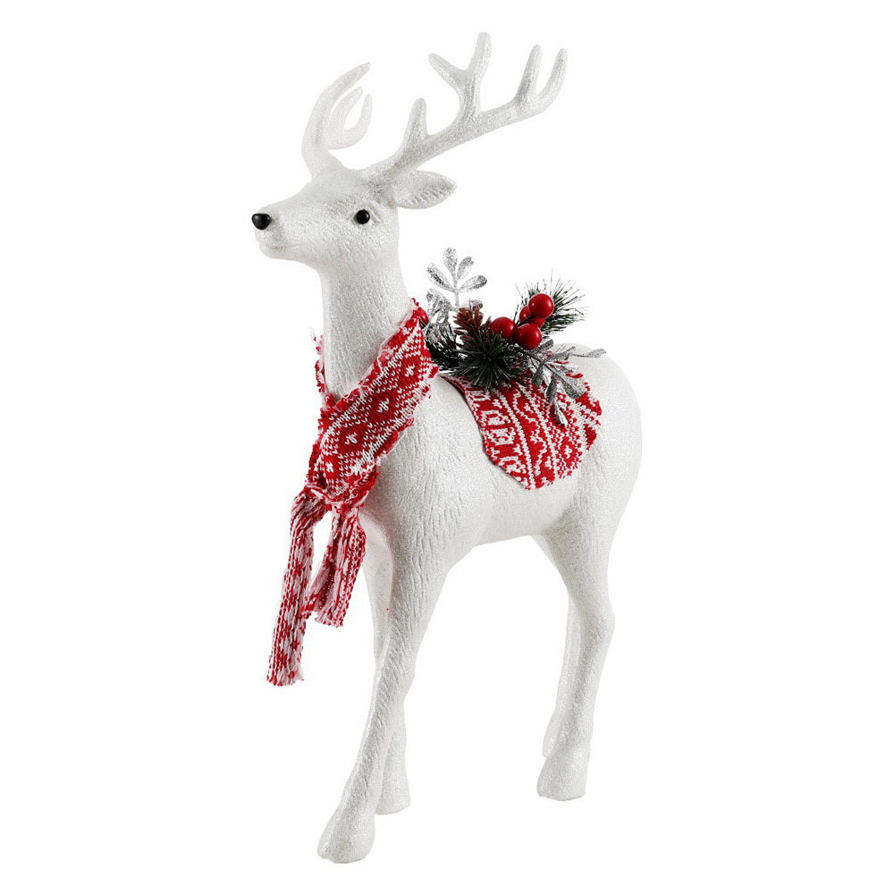 jingle-jollys-christmas-reindeer-45cm-glitter-deer-ornaments-party-decorations www.mallsonline.com.au