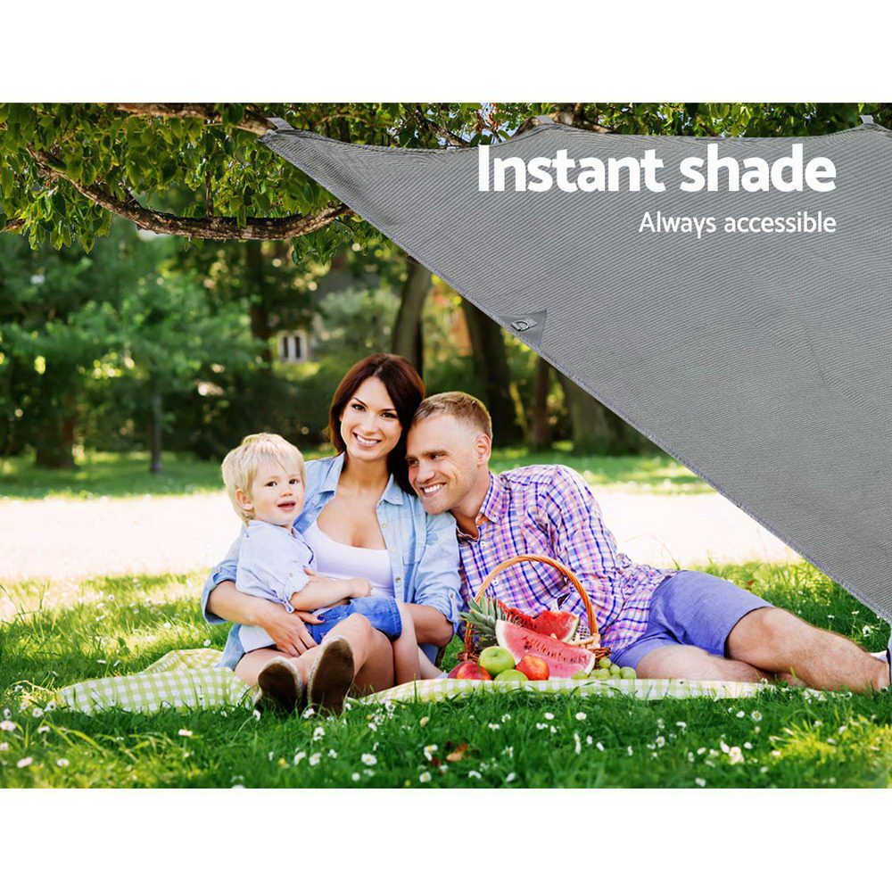 4-6m-caravan-privacy-screens-1-95m-roll-out-awning-end-wall-side-sun-shade www.mallsonline.com.au