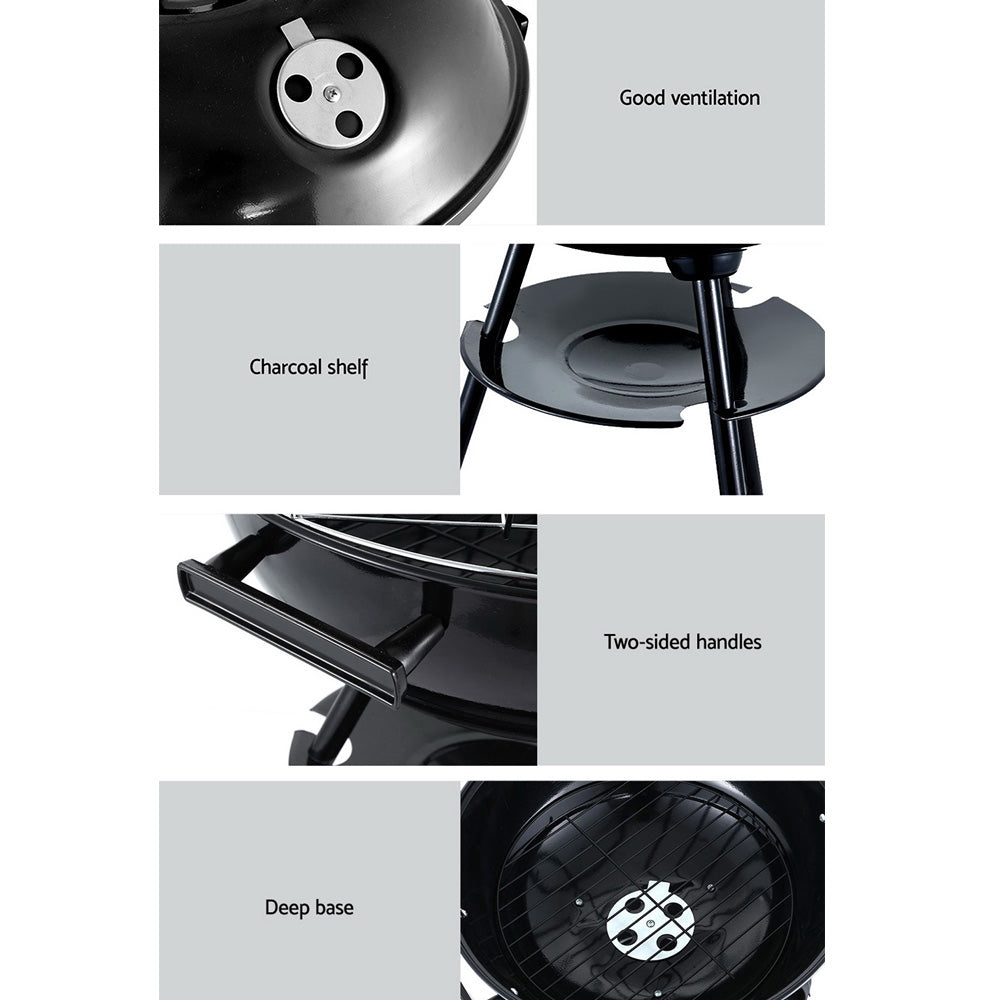 grillz-charcoal-bbq-smoker-drill-outdoor-camping-patio-barbeque-steel-oven at www.mallsonline.com.au