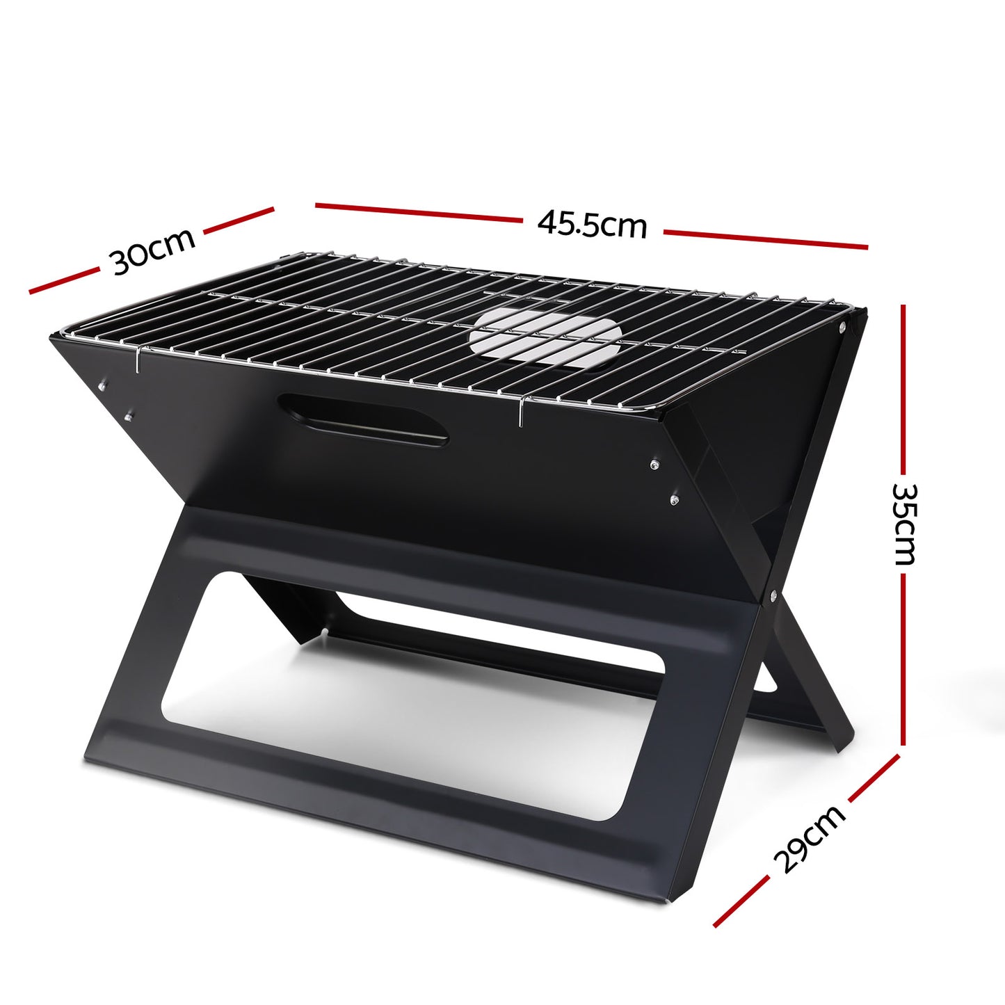 grillz-notebook-portable-charcoal-bbq-grill at www.mallsonline.com.au