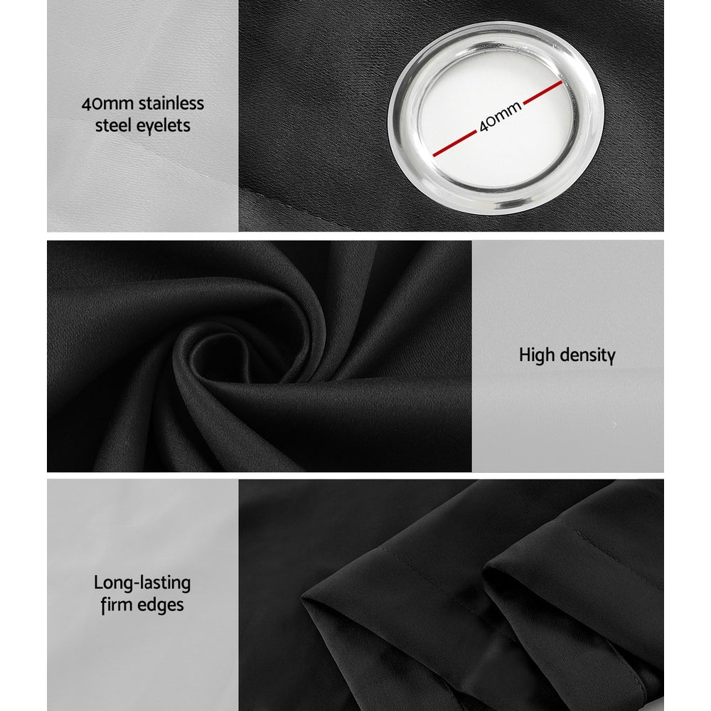 artiss-2x-blockout-curtains-blackout-window-curtain-eyelet-180x213cm-black at www.mallsonline.com.au