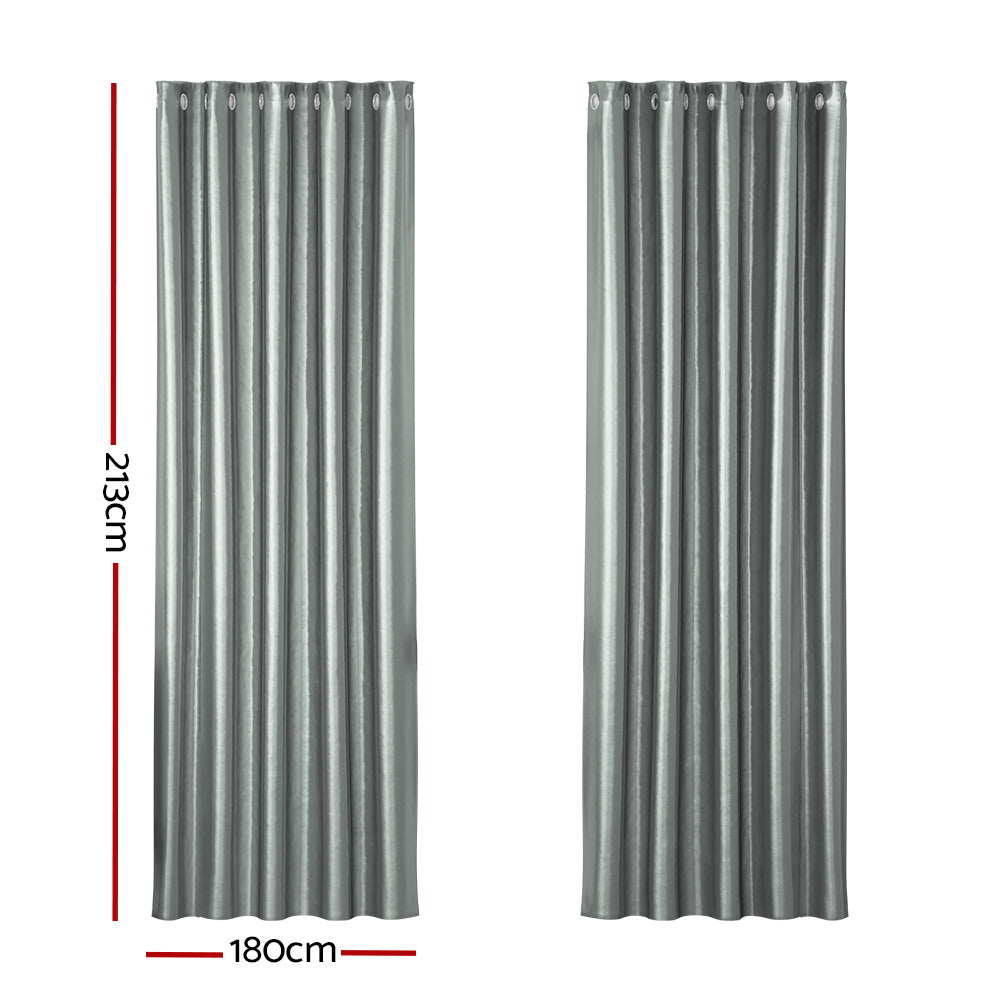 artiss-2x-blockout-curtains-blackout-window-curtain-eyelet-180x213cm-grey-1 www.mallsonline.com.au