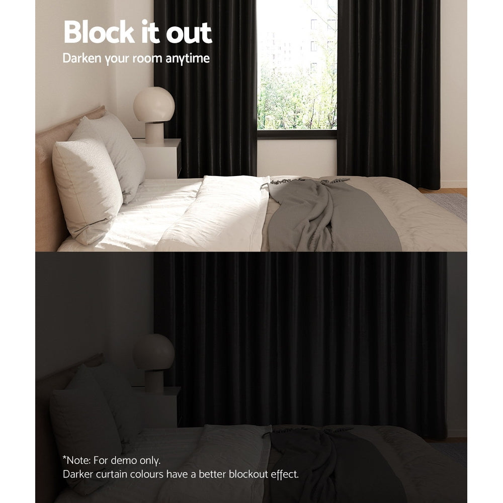 artiss-2x-blockout-curtains-blackout-window-curtain-eyelet-300x230cm-black-1 at www.mallsonline.com.au