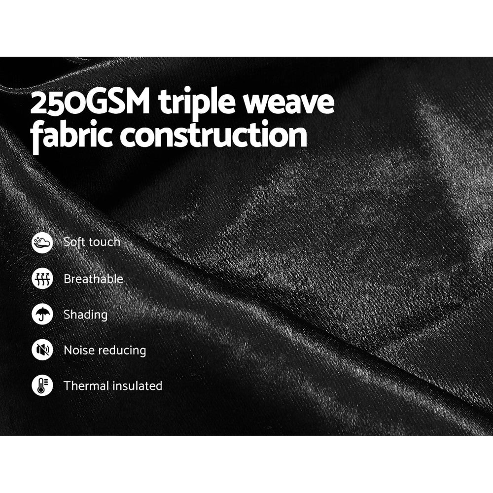 artiss-2x-blockout-curtains-blackout-window-curtain-eyelet-300x230cm-black-1 at www.mallsonline.com.au