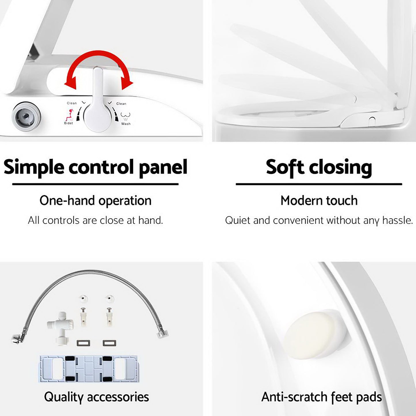 non-electric-bidet-toilet-seat-bathroom-white at www.mallsonline.com.au