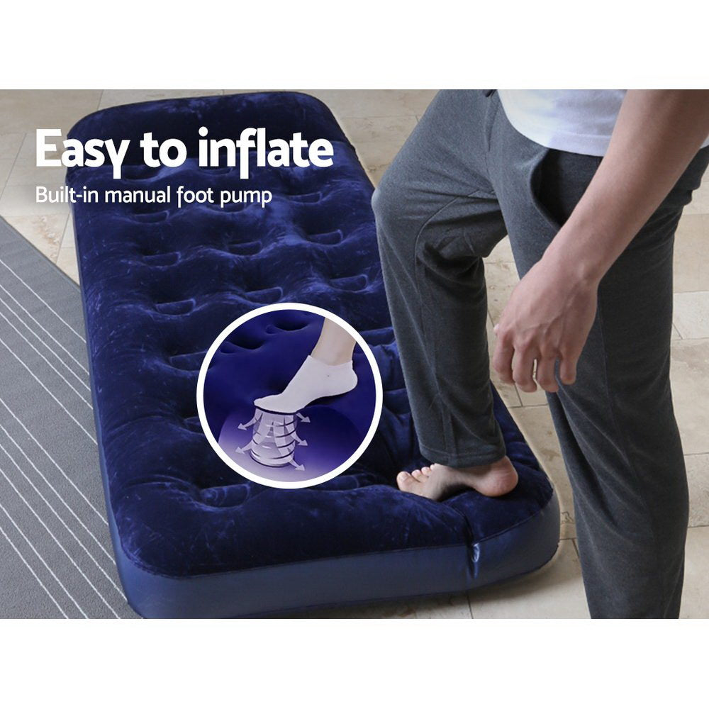 bestway-single-size-inflatable-air-mattress-navy www.mallsonline.com.au