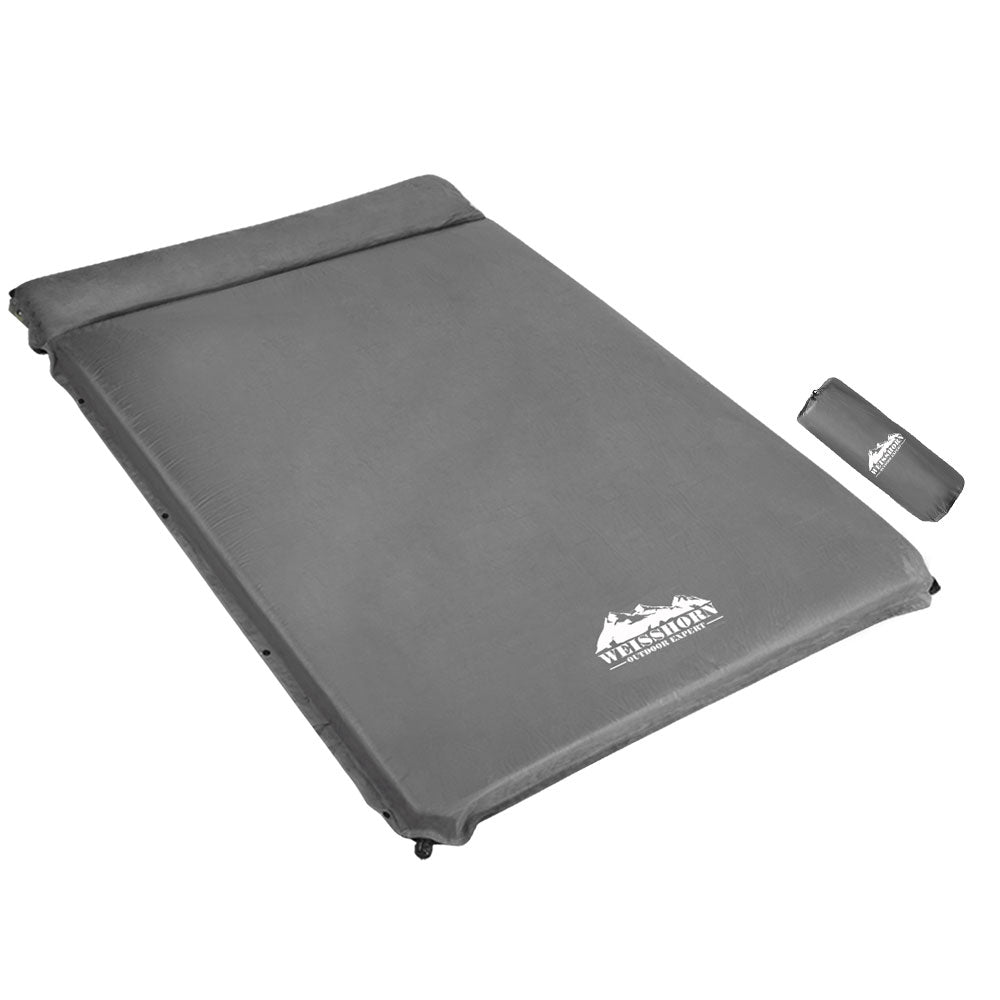 weisshorn-self-inflating-mattress-grey at www.mallsonline.com.au