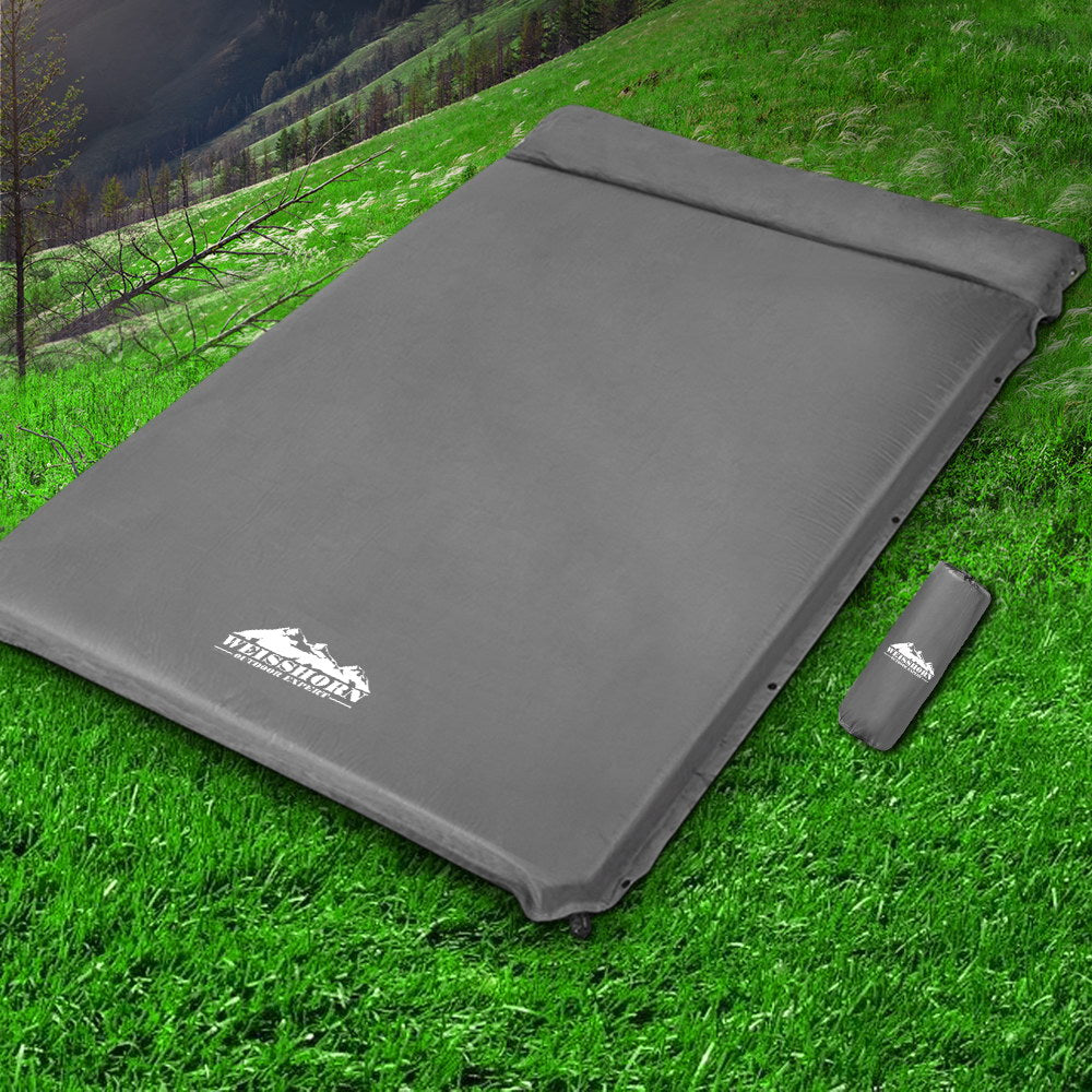 weisshorn-self-inflating-mattress-grey at www.mallsonline.com.au