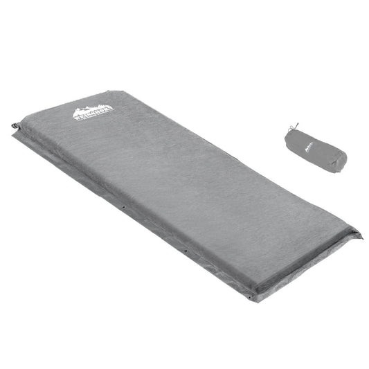 weisshorn-single-size-self-inflating-matress-grey www.mallsonline.com.au