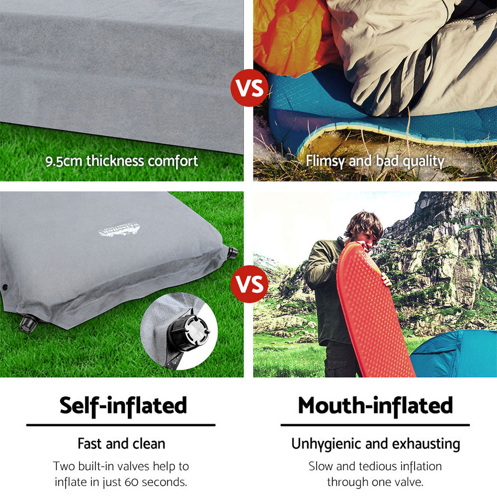 weisshorn-single-size-self-inflating-matress-grey at www.mallsonline.com.au