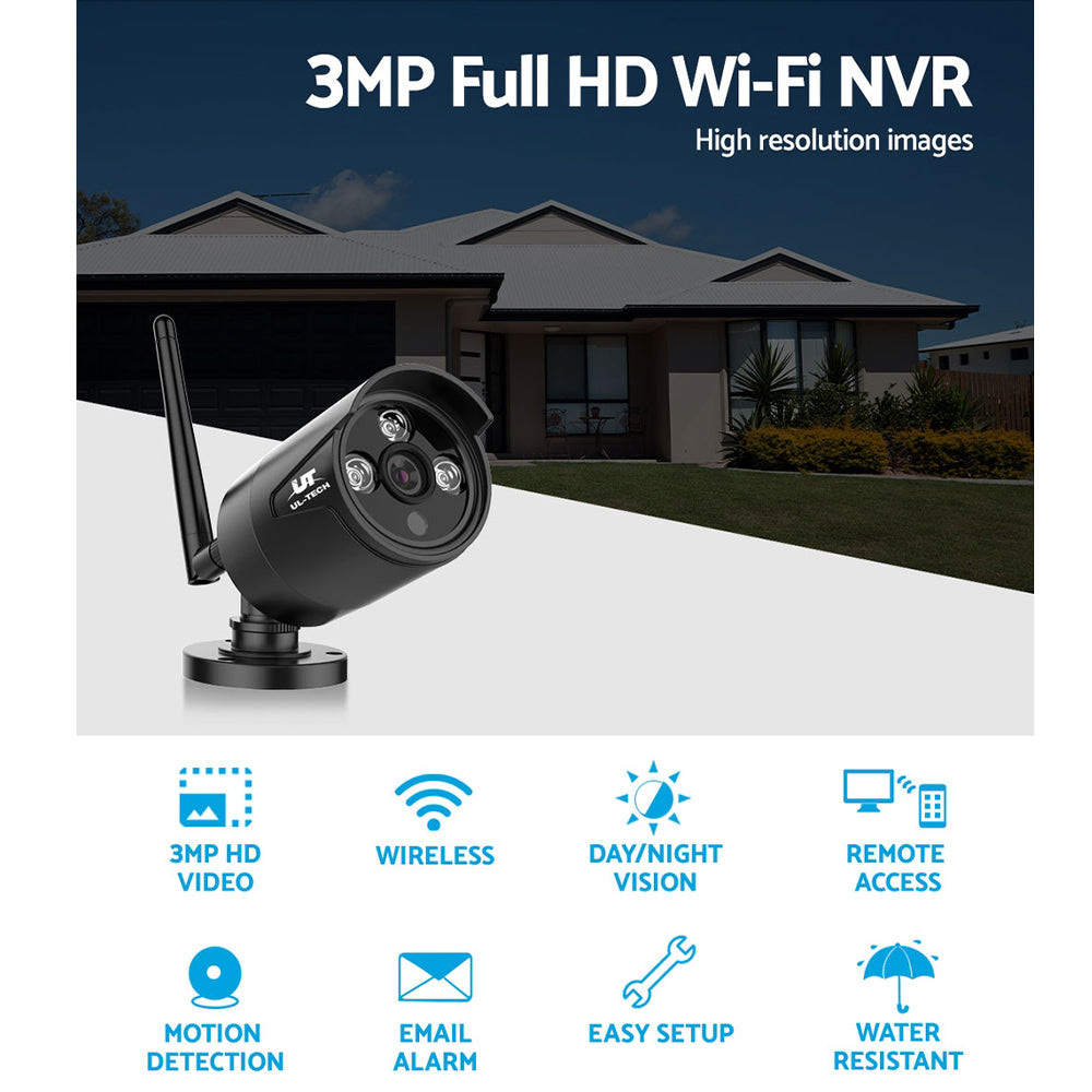 ul-tech-3mp-wireless-security-camera-system-ip-cctv-home at www.mallsonline.com.au
