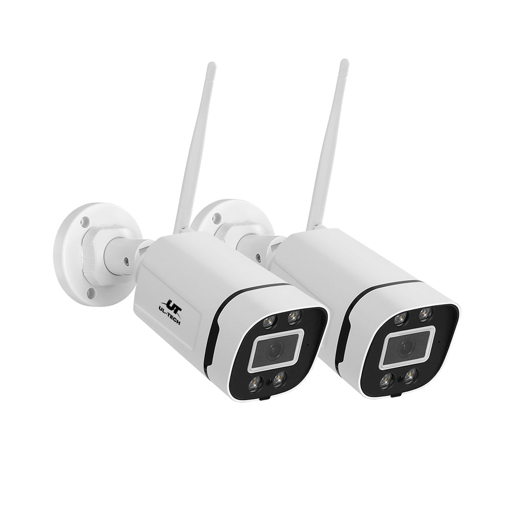 ul-tech-3mp-wireless-cctv-security-camera-system-wifi-outdoor-home-2-cameras-set at www.mallsonline.com.au