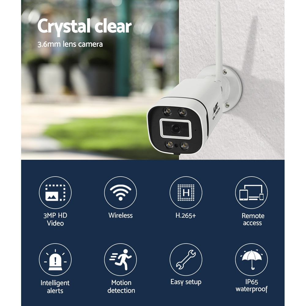 ul-tech-3mp-wireless-cctv-security-camera-system-wifi-outdoor-home-2-cameras-set at www.mallsonline.com.au
