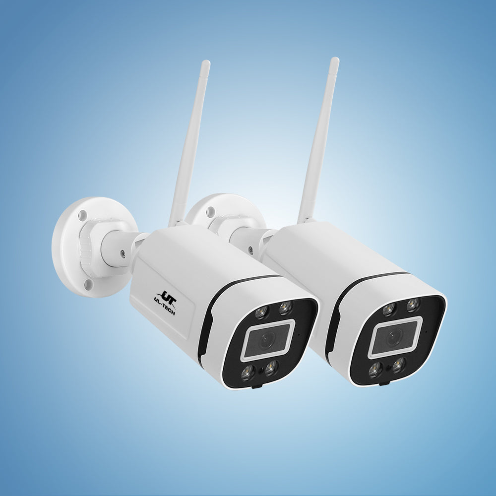 ul-tech-3mp-wireless-cctv-security-camera-system-wifi-outdoor-home-2-cameras-set at www.mallsonline.com.au