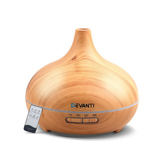 devanti-300ml-4-in-1-aroma-diffuser-light-wood at www.mallsonline.com.au