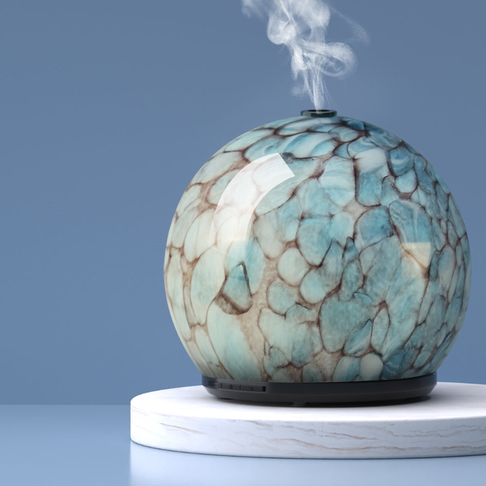 devanti-240ml-aroma-diffuser-led-light-glass-essential-oil www.mallsonline.com.au