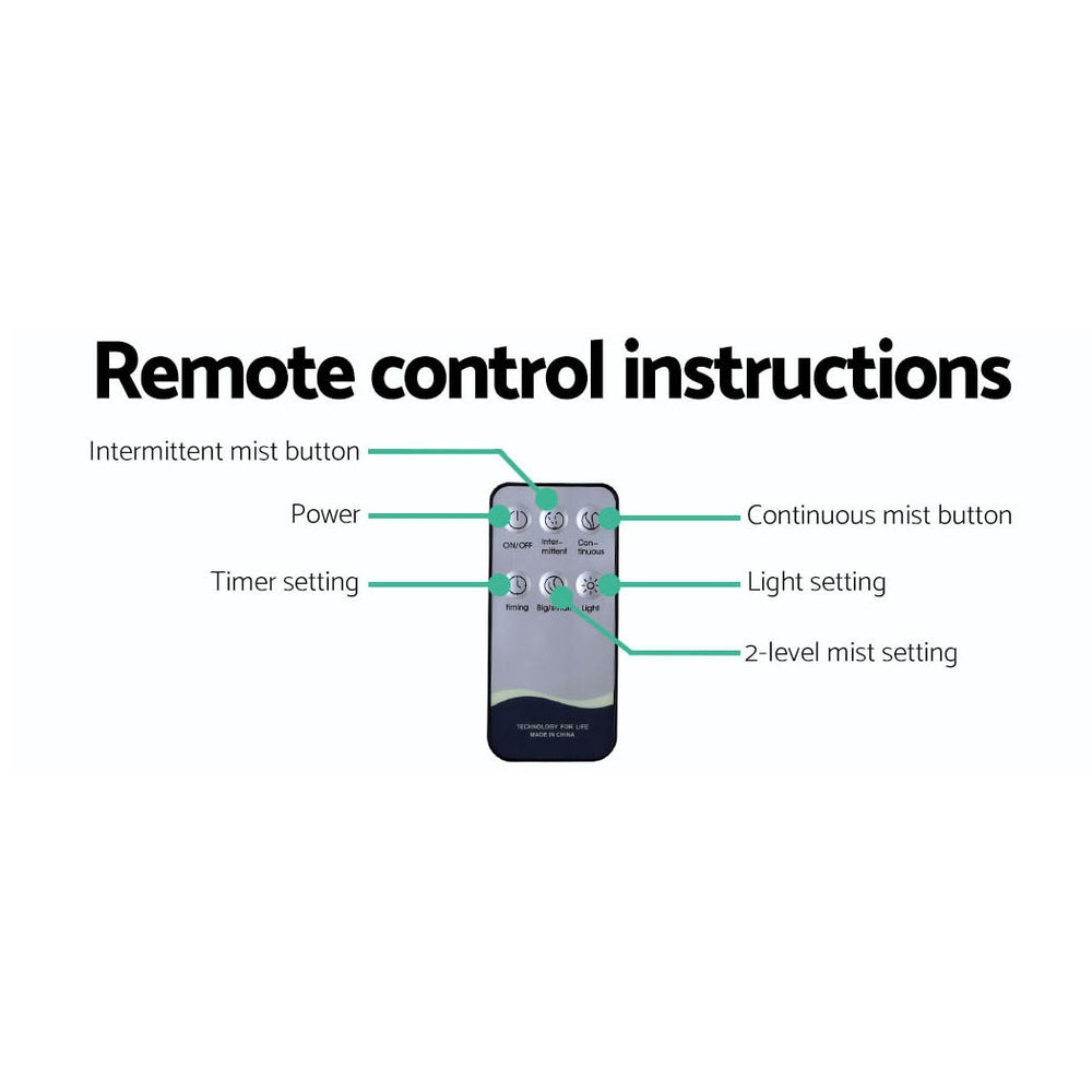 devanti-400ml-4-in-1-aroma-diffuser-with-remote-control-dark-wood at www.mallsonline.com.au