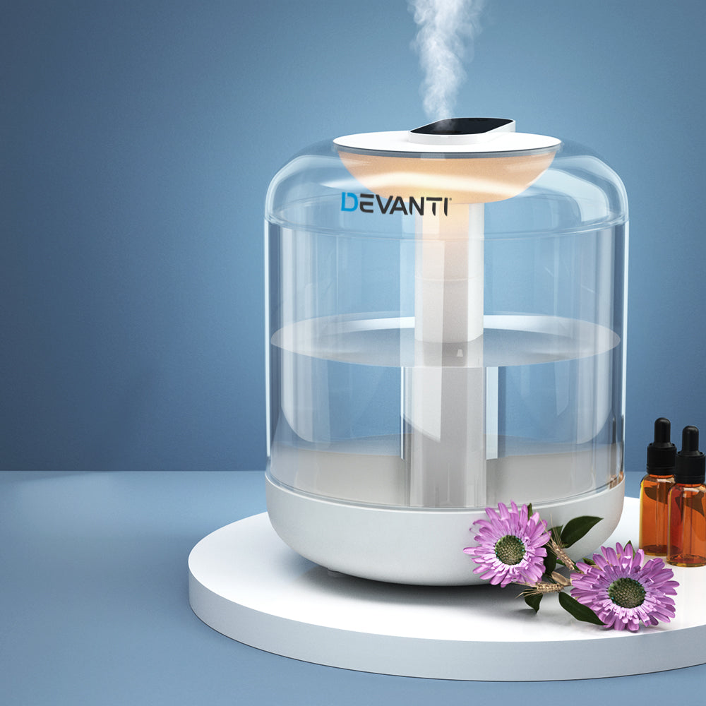 devanti-1l-air-humidifier-ultrasonic-purifier-aroma-diffuser at www.mallsonline.com.au