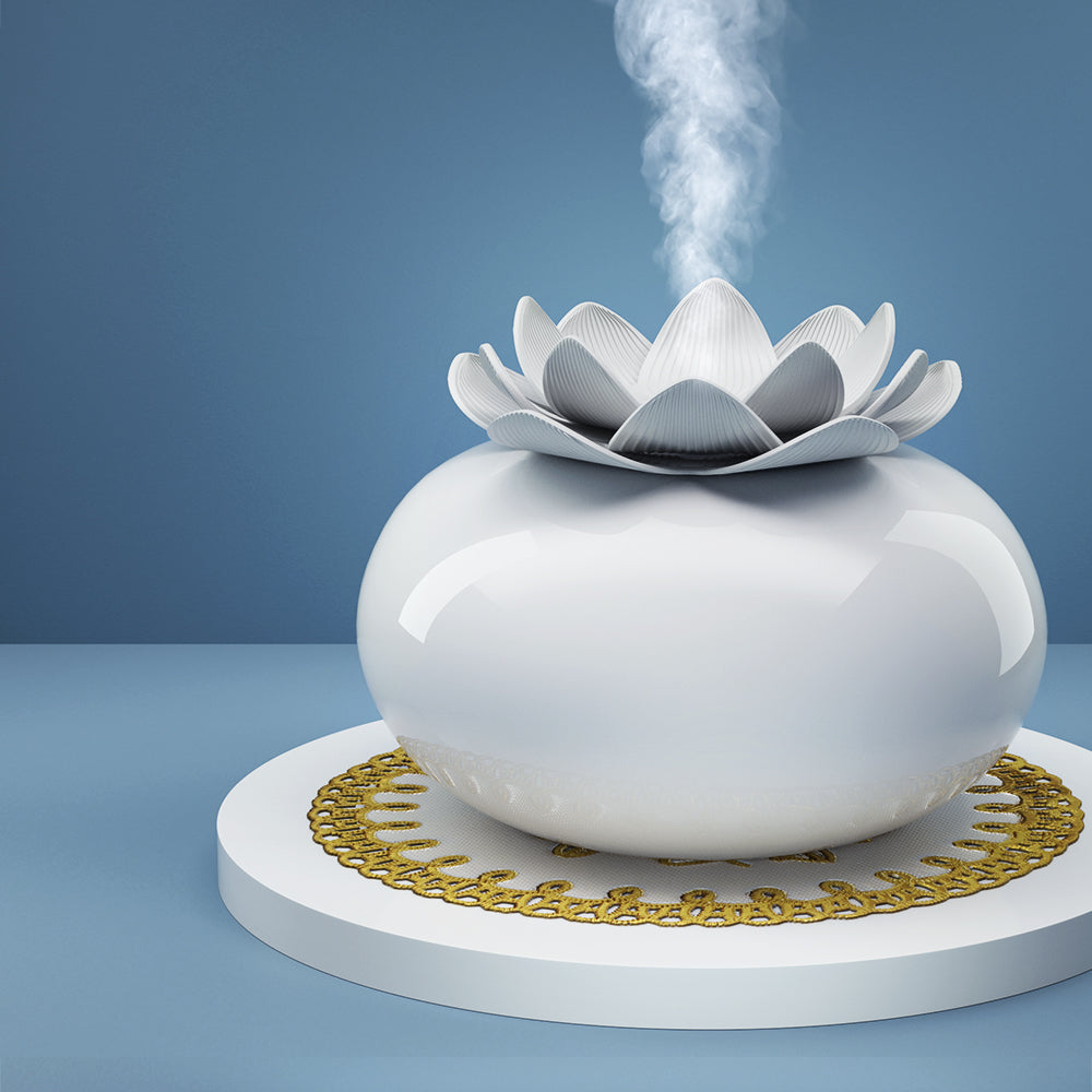 devanti-aromatherapy-diffuser-aroma-ceramic-essential-oils-air-humidifier-lotus at www.mallsonline.com.au