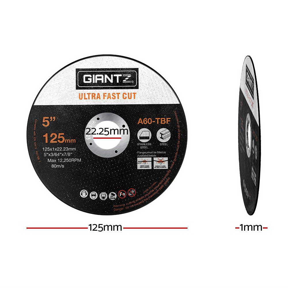 giantz-50-piece-cutting-discs-5-125mm-angle-grinder-thin-cut-off-wheel-metal at www.mallsonline.com.au