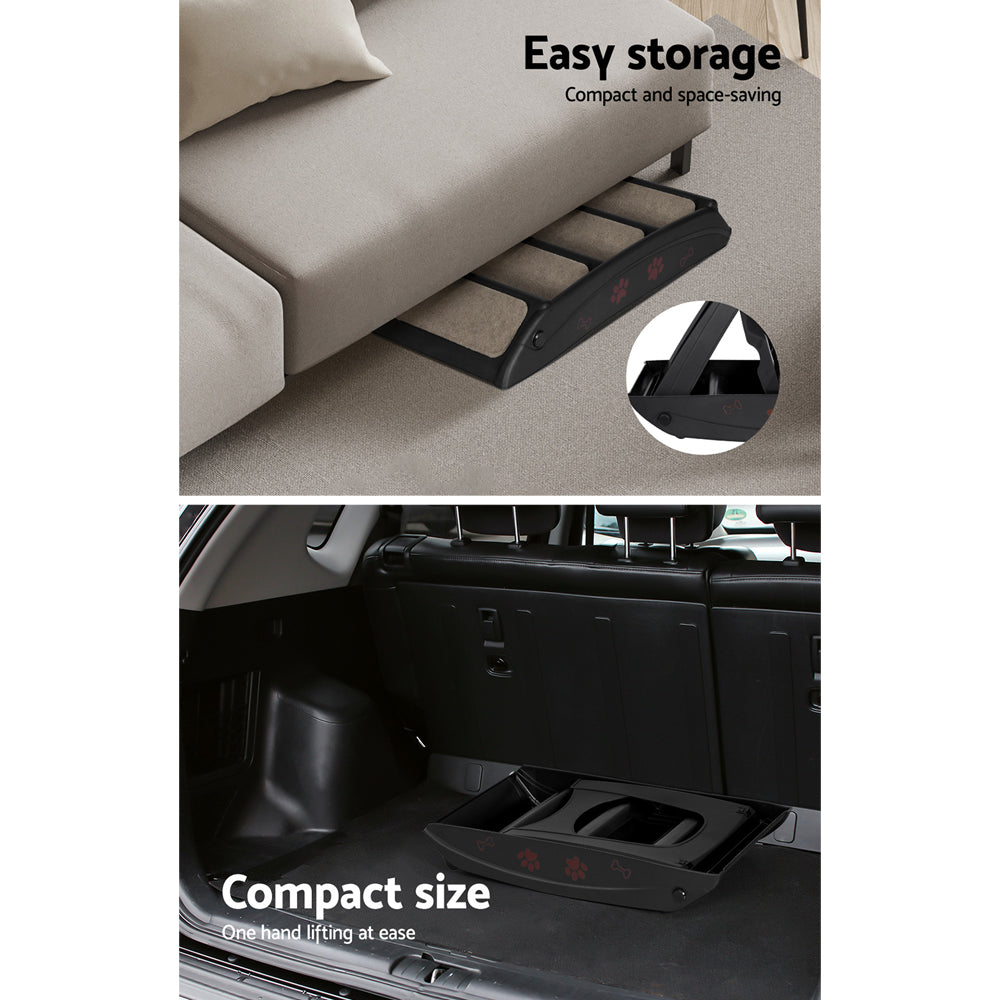 i-pet-dog-ramp-for-bed-sofa-car-pet-steps-stairs-ladder-indoor-foldable-portable at www.mallsonline.com.au