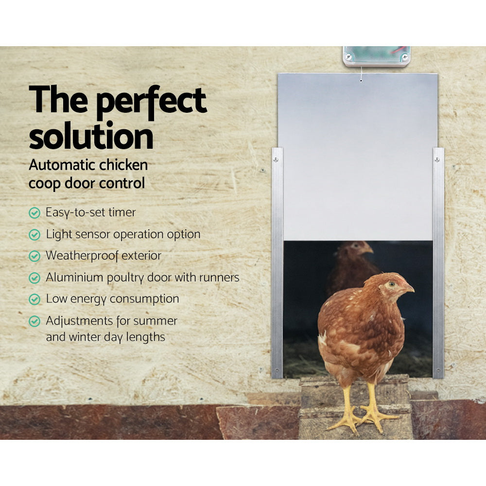 giantz-automatic-chicken-coop-door-opener-cage-closer www.mallsonline.com.au