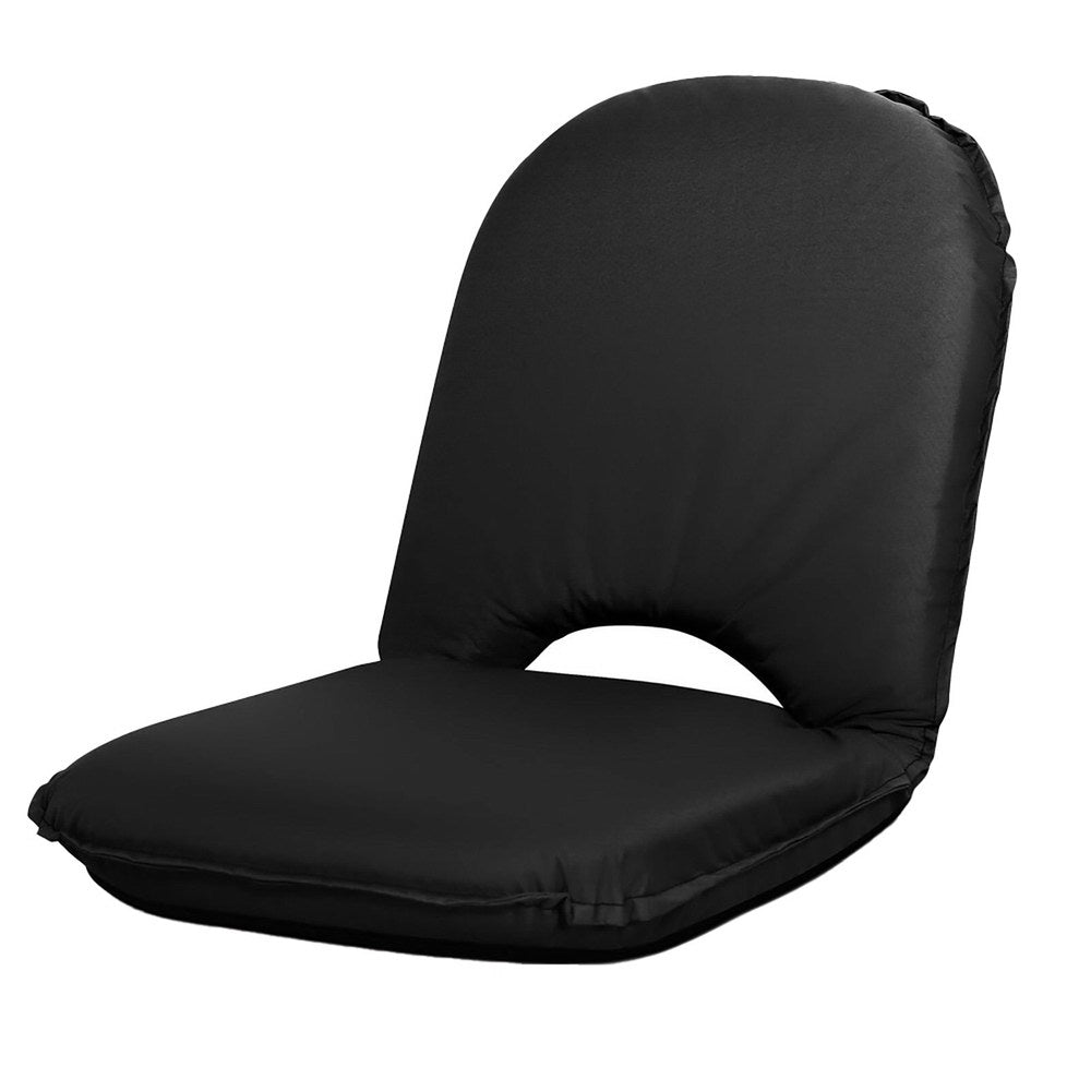 artiss-foldable-beach-sun-picnic-seat-black at www.mallsonline.com.au