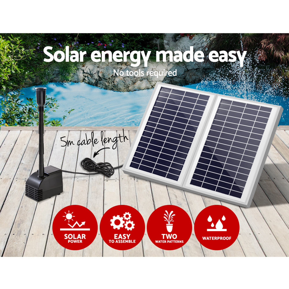 gardeon-solar-pond-pump-water-fountain-filter-kit-outdoor-submersible-panel www.mallsonline.com.au