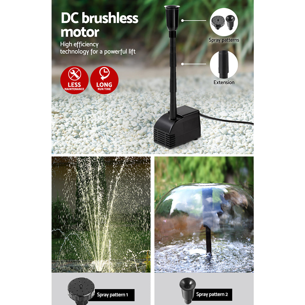 gardeon-solar-pond-pump-water-fountain-filter-kit-outdoor-submersible-panel www.mallsonline.com.au