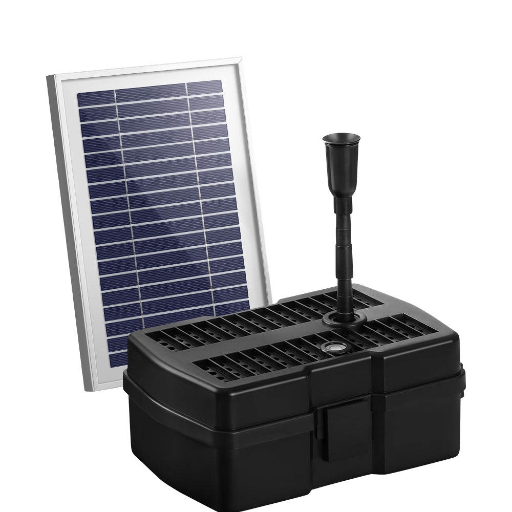 gardeon-solar-pond-pump-with-eco-filter-box-water-fountain-kit-4-6ft www.mallsonline.com.au
