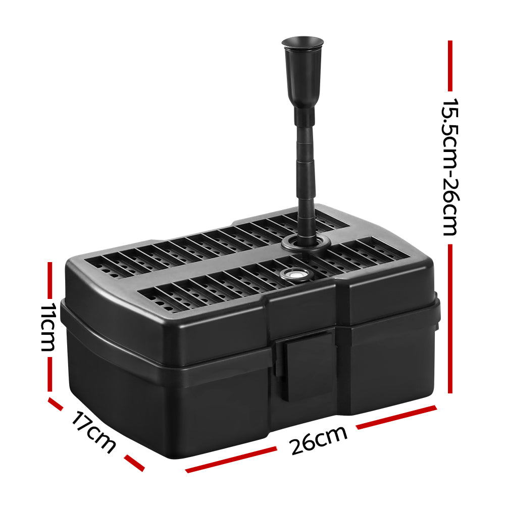 gardeon-solar-pond-pump-with-eco-filter-box-water-fountain-kit-4-6ft www.mallsonline.com.au