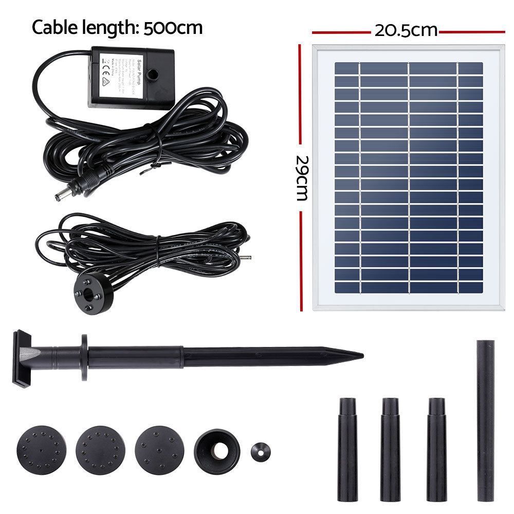 gardeon-solar-pond-pump-with-battery-led-lights-4-4ft www.mallsonline.com.au