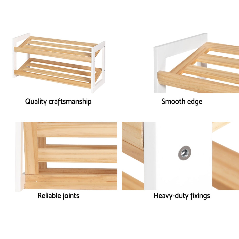 artiss-shoe-rack-wooden-storage-2-tier-tilted-shelves-stand-organizer-kara www.mallsonline.com.au
