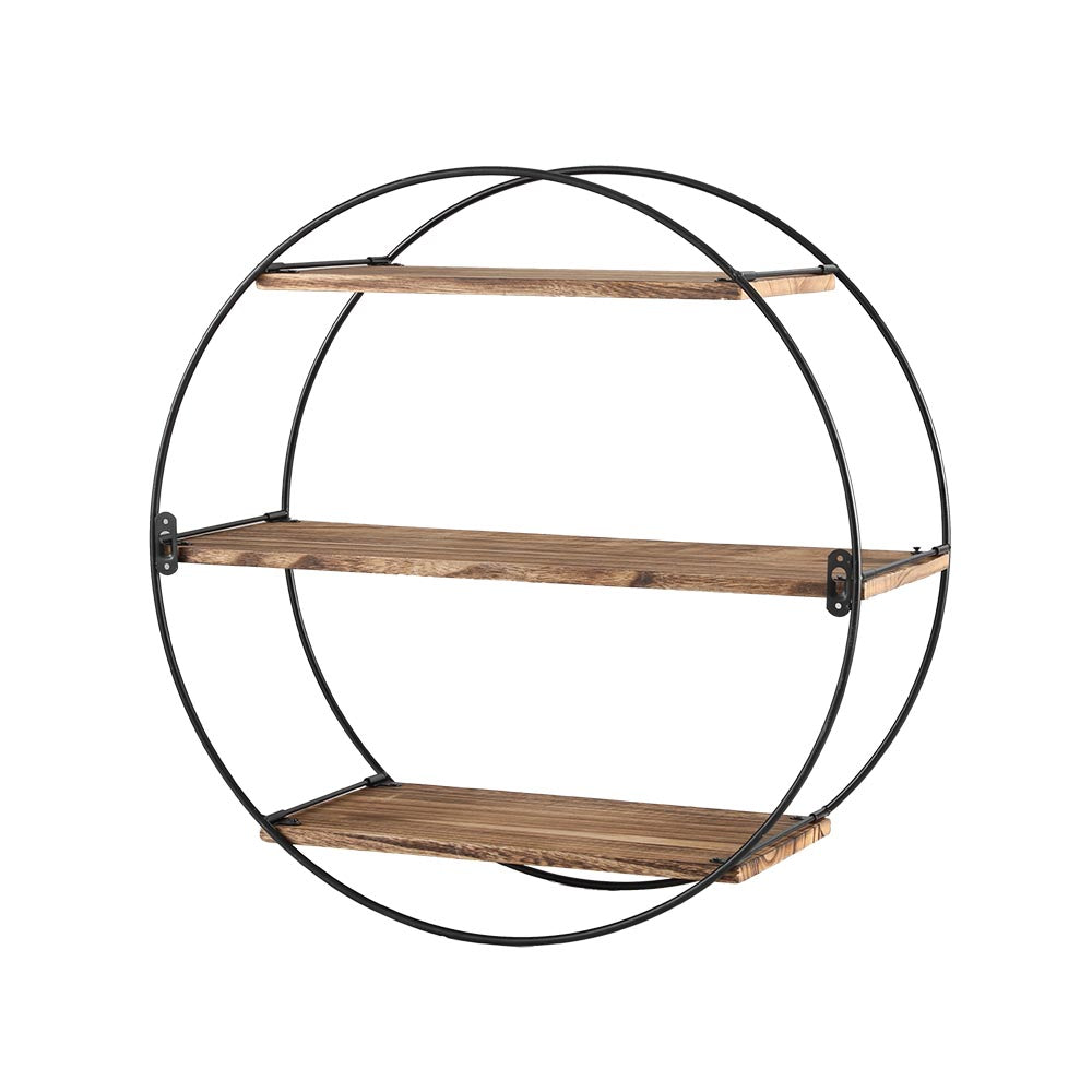 artiss-floating-wall-shelves-brackets-round-3-tiers-display-diy-wall-mount-rack www.mallsonline.com.au