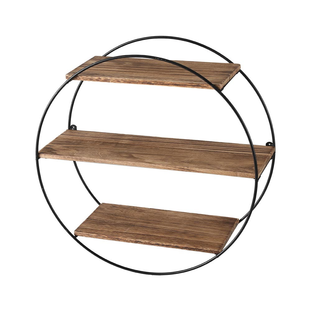 artiss-floating-wall-shelves-brackets-round-3-tiers-display-diy-wall-mount-rack www.mallsonline.com.au