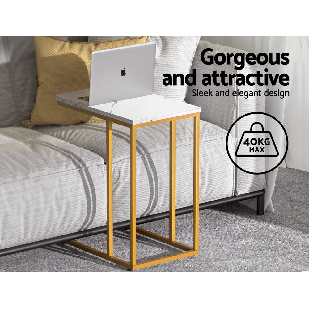 artiss-coffee-table-side-table-laptop-desk-bedside-sofa-wooden-table-marbel at www.mallsonline.com.au