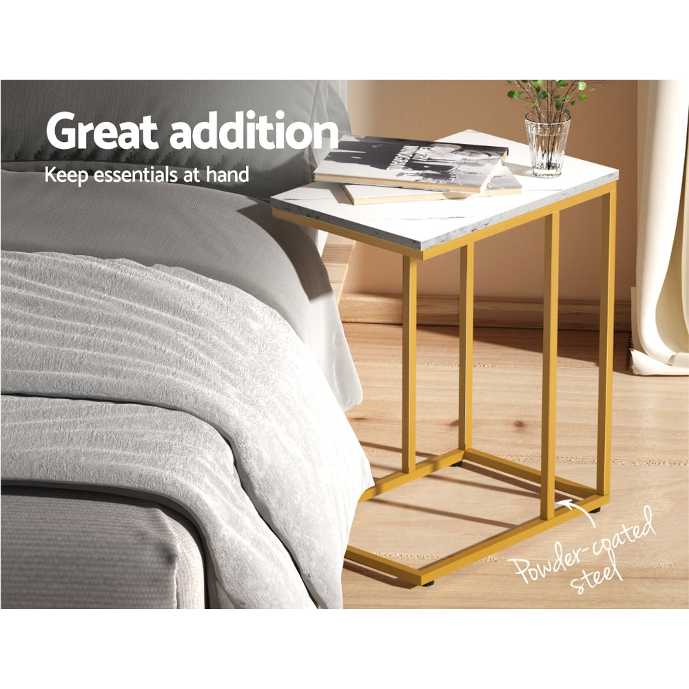 artiss-coffee-table-side-table-laptop-desk-bedside-sofa-wooden-table-marbel at www.mallsonline.com.au