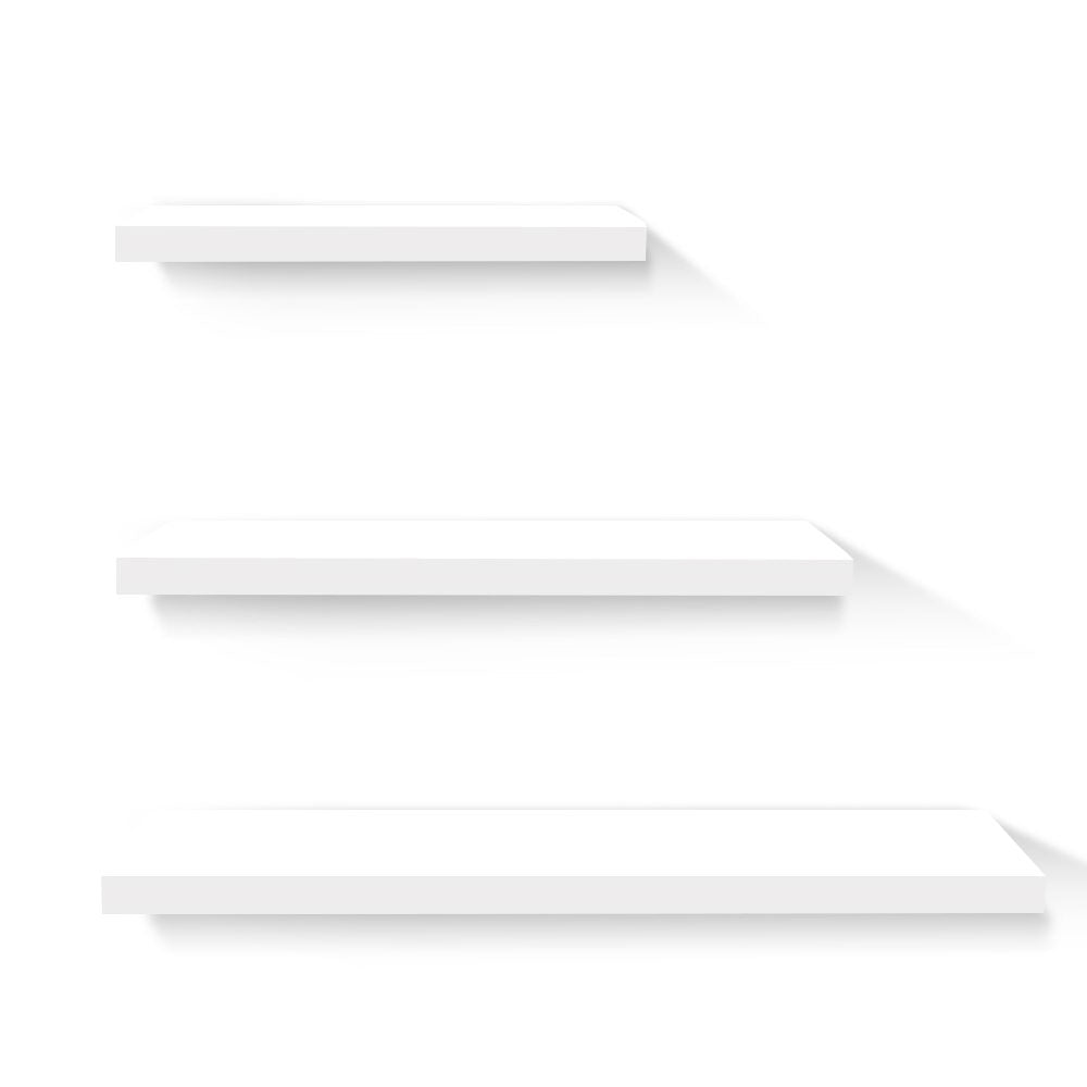 artiss-3-piece-floating-wall-shelves-white at www.mallsonline.com.au