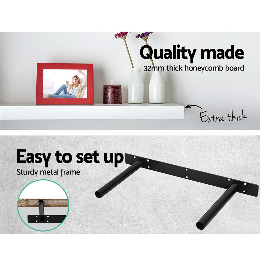 artiss-3-piece-floating-wall-shelves-white at www.mallsonline.com.au