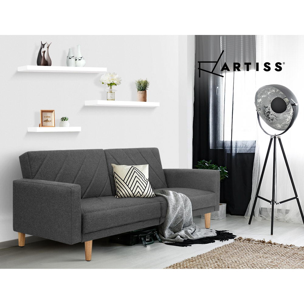 artiss-3-piece-floating-wall-shelves-white at www.mallsonline.com.au