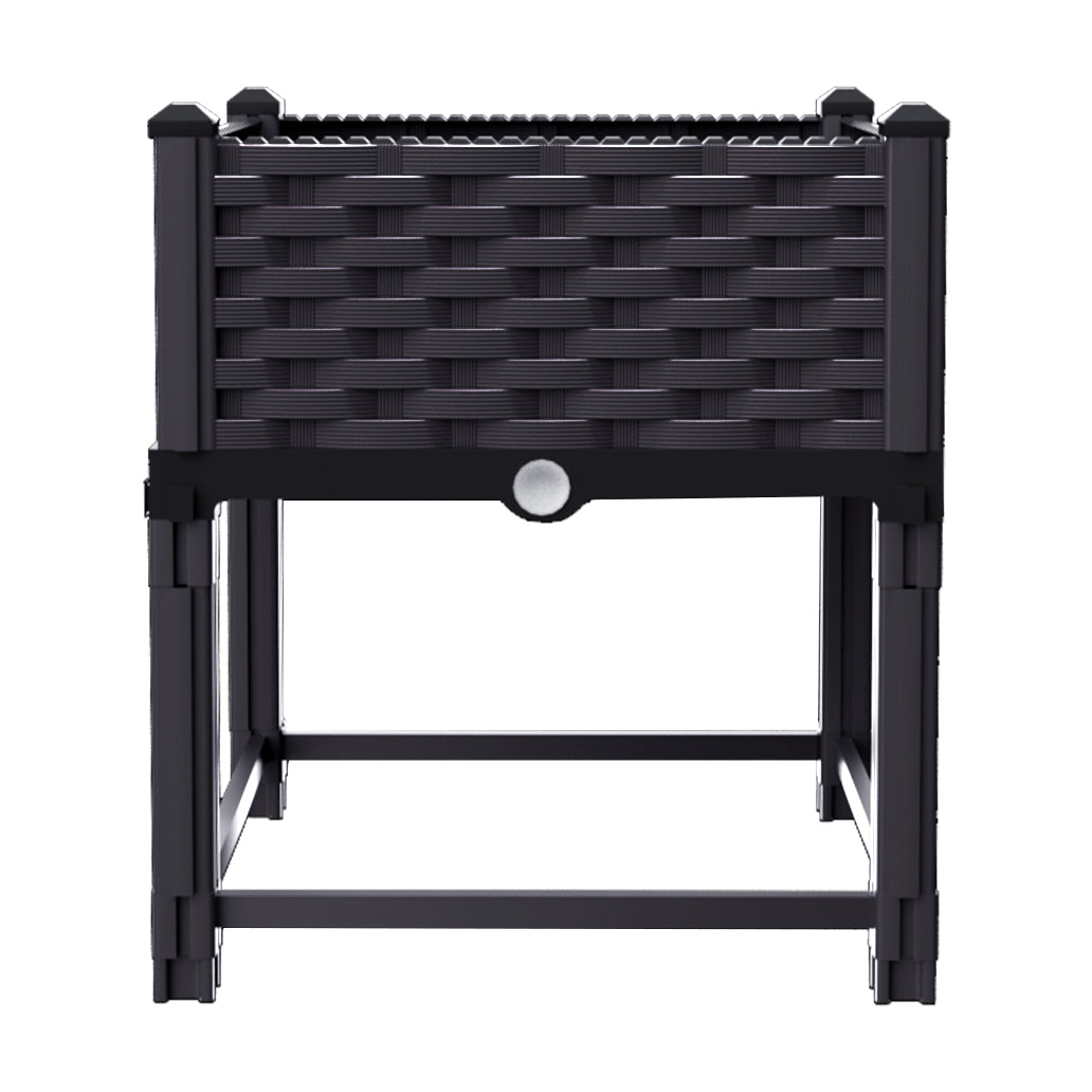 greenfingers-garden-bed-pp-raised-planter-flower-vegetable-outdoor-40x40x23cm www.mallsonline.com.au