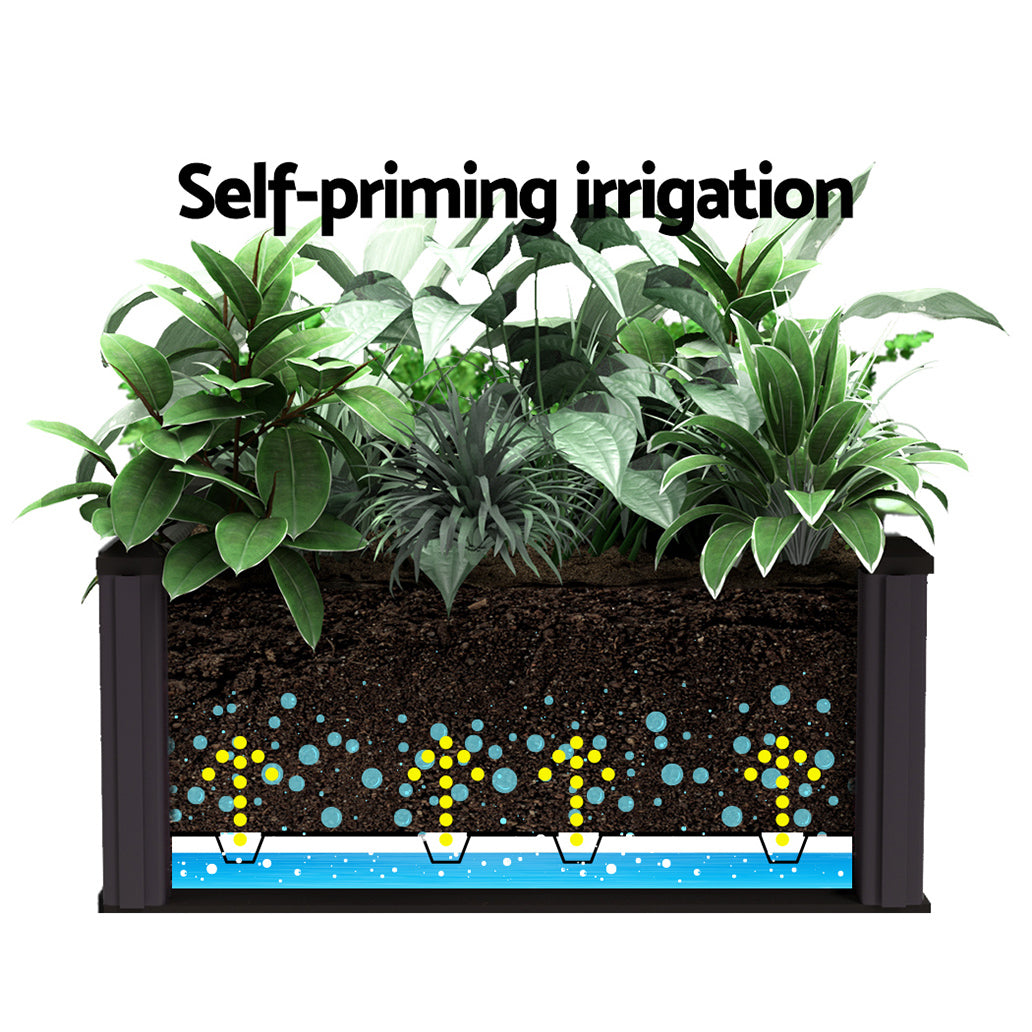 greenfingers-garden-bed-pp-raised-planter-flower-vegetable-outdoor-40x40x23cm www.mallsonline.com.au