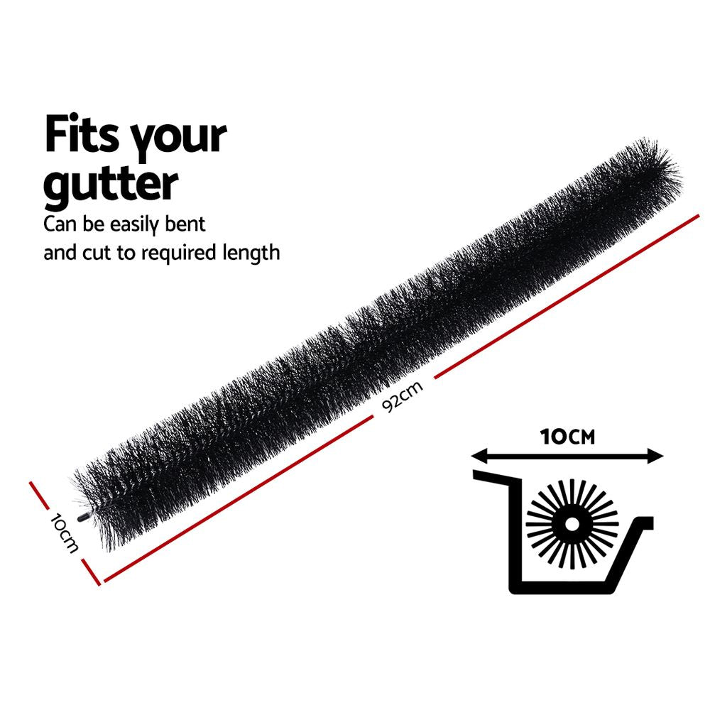 18-pcs-gutter-brush-guard-100mm-x-16-5m-length-leaf-twigs-filter-home-garden at www.mallsonline.com.au