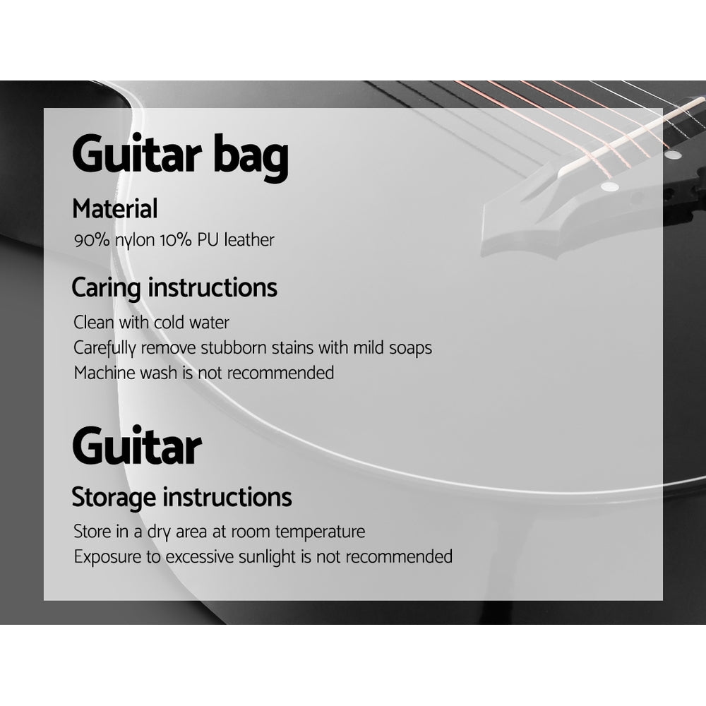 alpha-38-inch-wooden-acoustic-guitar-black at www.mallsonline.com.au
