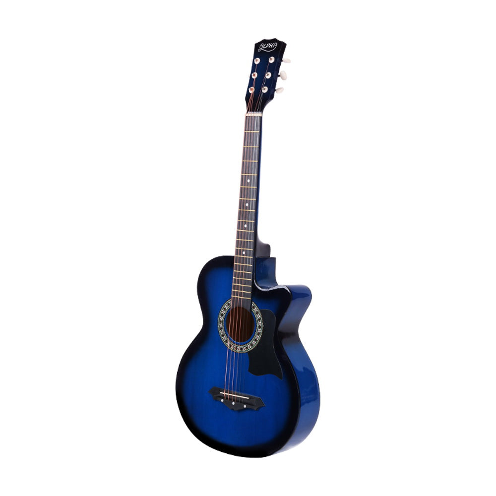 alpha-38-inch-wooden-acoustic-guitar-blue at www.mallsonline.com.au