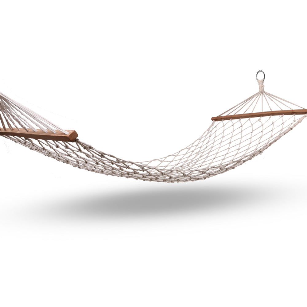 gardeon-swing-hammock-bed-cream at www.mallsonline.com.au