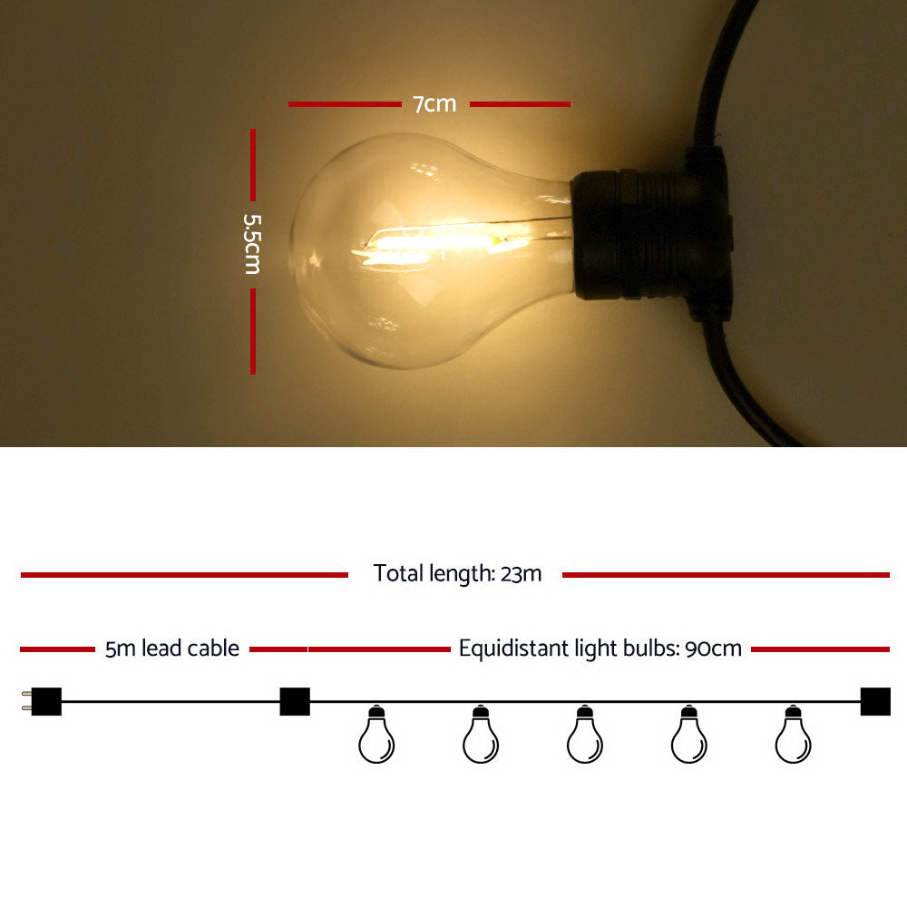 jingle-jollys-23m-led-festoon-string-lights-20-bulbs-kits-wedding-party-christmas-a19 www.mallsonline.com.au